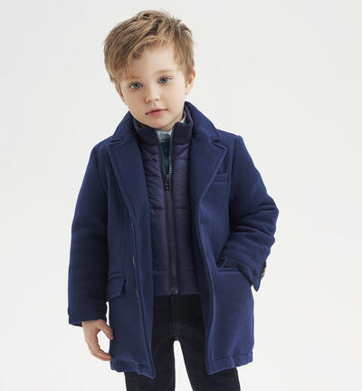 Boys' coat BLUE