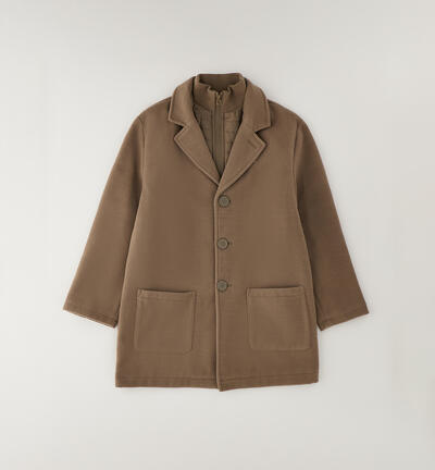 Cappotto per ragazzo Sarabanda MARRONE