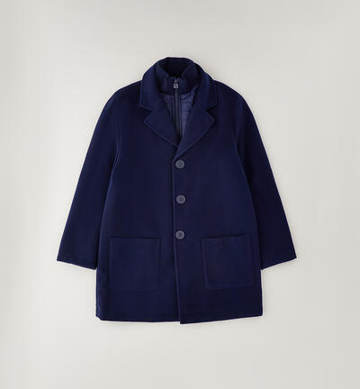 Cappotto per ragazzo Sarabanda BLU
