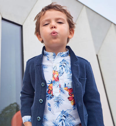 Cardigan bambino BLU