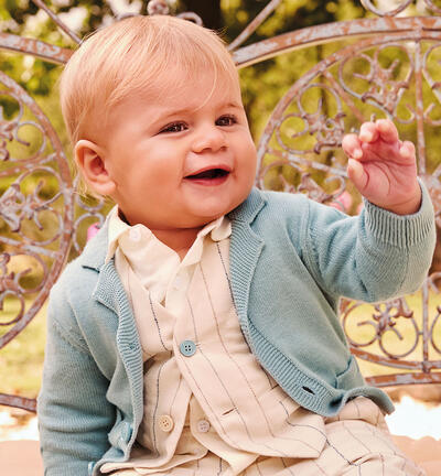 Minibanda baby cardigan GREEN