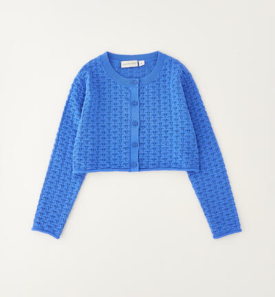 Girls' cardigan BLUE