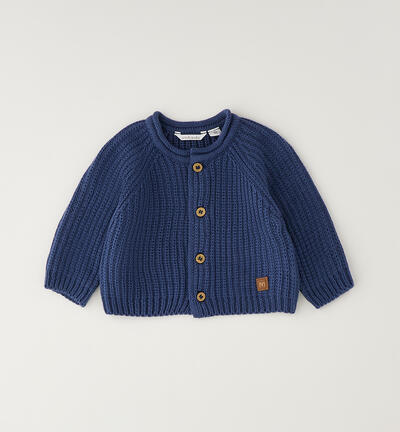 Baby Miniband Cardigan BLUE