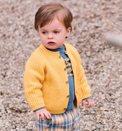Baby Miniband Cardigan YELLOW