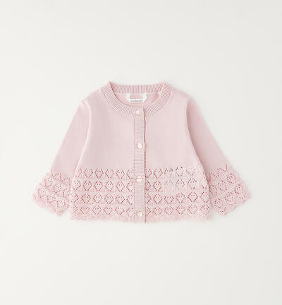Minibanda baby cardigan PINK