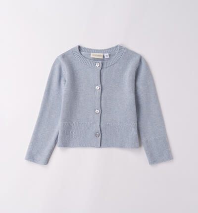 Cardigan per bambina AZZURRO