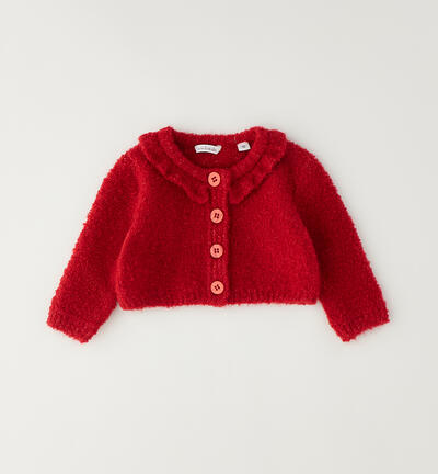Minibanda baby girl cardigan RED