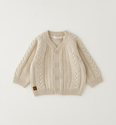 Cardigan for newborns BEIGE