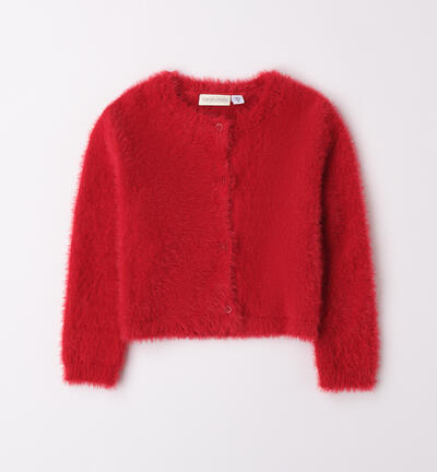 Cardigan Sarabanda bambina ROSSO