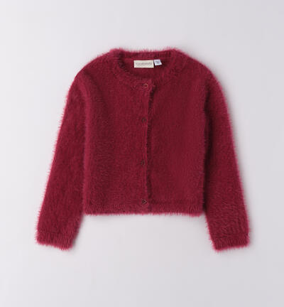 Cardigan Sarabanda bambina ROSSO