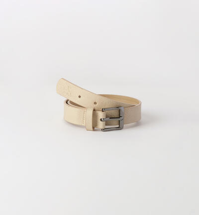 Boy's belt CREAM