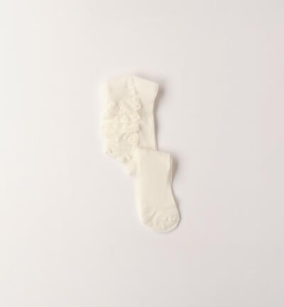 Minibanda baby tights CREAM