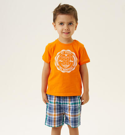 Orange outfit for boys ORANGE