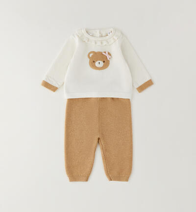 Baby girl outfit CREAM