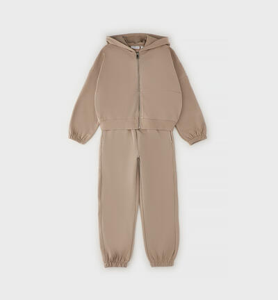 Completo 2 pezzi ragazza BEIGE