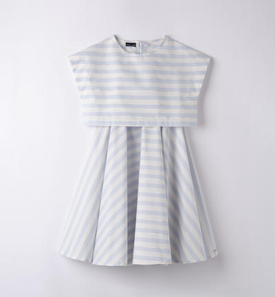 Girl's striped outfit BLUE