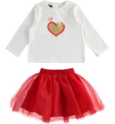 Girl's elegant outfit RED