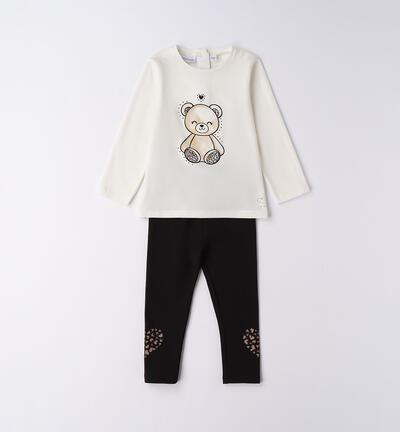 Winter set for girls CREAM