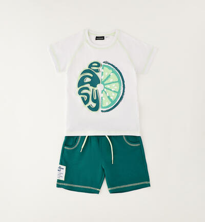 Summer children's outfit WHITE
