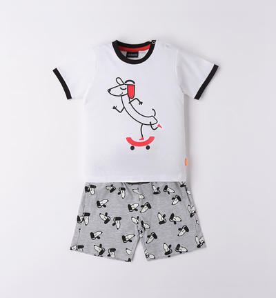 Boys' summer set WHITE