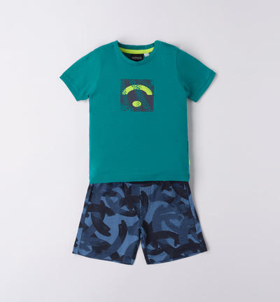 Boys' summer set GREEN