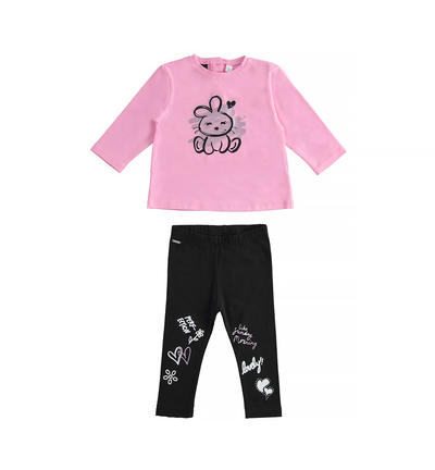 Girl's bunny outfit PINK