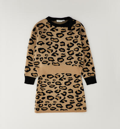 Completo coordinato da bambina BEIGE