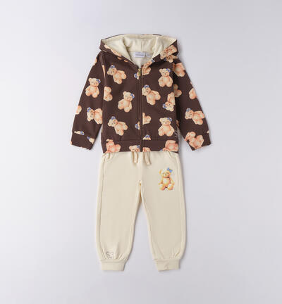 Outfit for girls BROWN