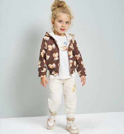 Outfit for girls BROWN