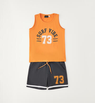 Children's cotton set ORANGE