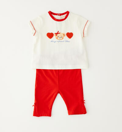Baby girl's outfit CREAM