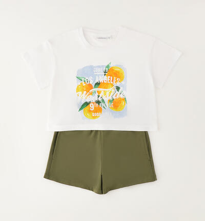 Sarabanda girl's outfit WHITE