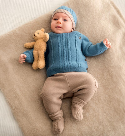 Two-piece set for newborns GREEN