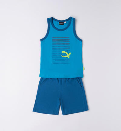 Boys' summer set LIGHT BLUE