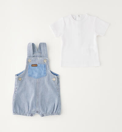 Completo estivo neonato BIANCO