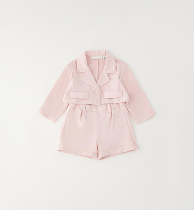 Minibanda baby girl outfit PINK