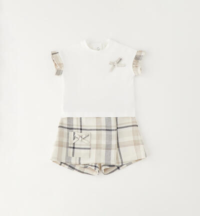 Completo neonata Minibanda BEIGE