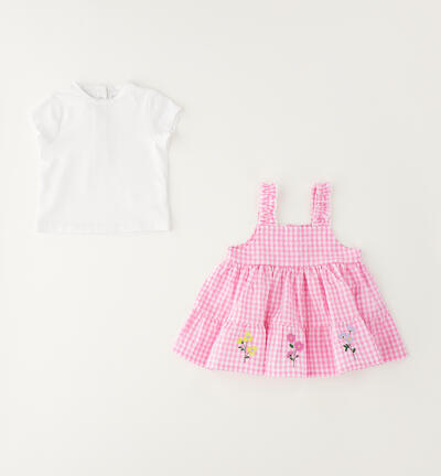 Minibanda baby girl set PINK
