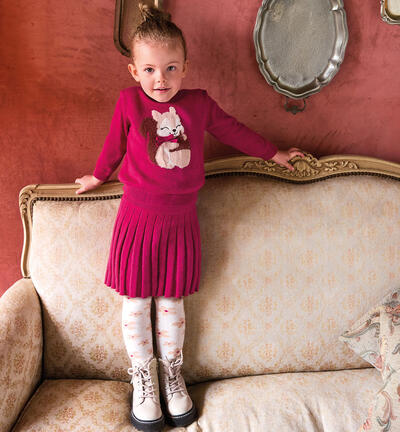 Completo per bambina ROSSO