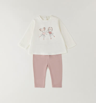 Baby girl outfit CREAM