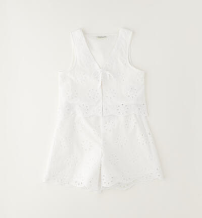 Sarabanda Girl's Outfit WHITE