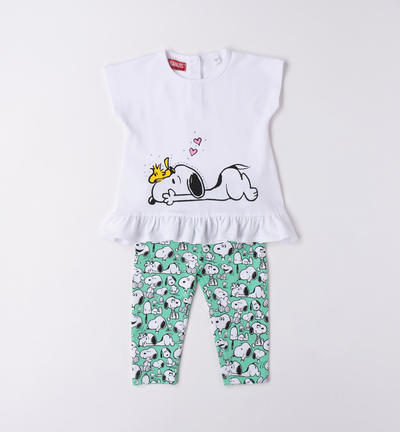 Girl's Snoopy outfit GREEN