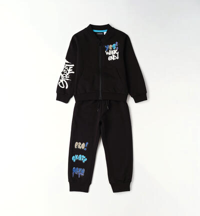 Sportswear set for children BLACK