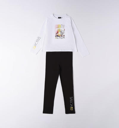 Girl's sports outfit WHITE