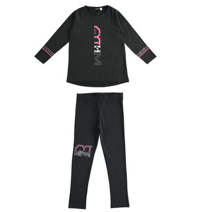 LONG SLEEVED SET BLACK