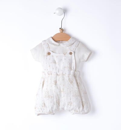 Minibanda unisex set CREAM