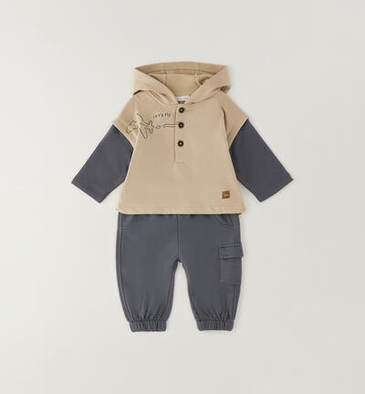 Coordinato neonato Minibanda BEIGE