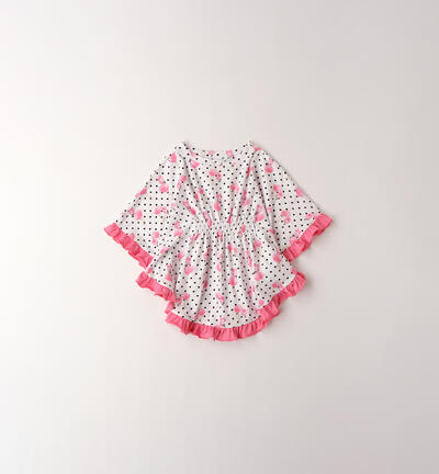 Sarabanda girls' beach cover-up PINK