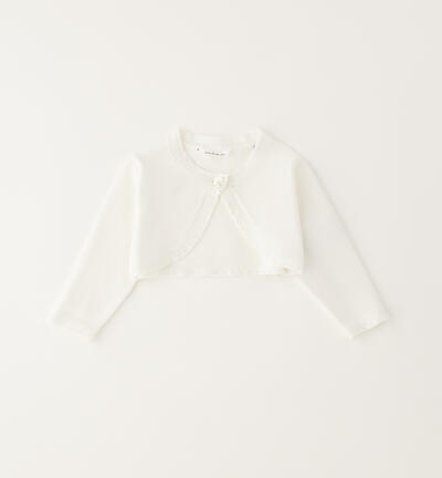 Girl's ceremonial shrug CREAM