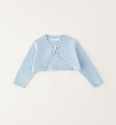 Girl's ceremonial shrug LIGHT BLUE